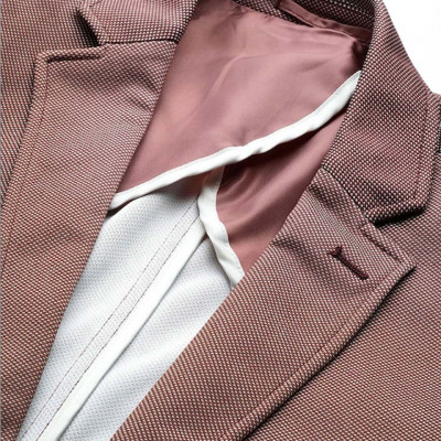 Men Brown Solid Single-Breasted Blazer